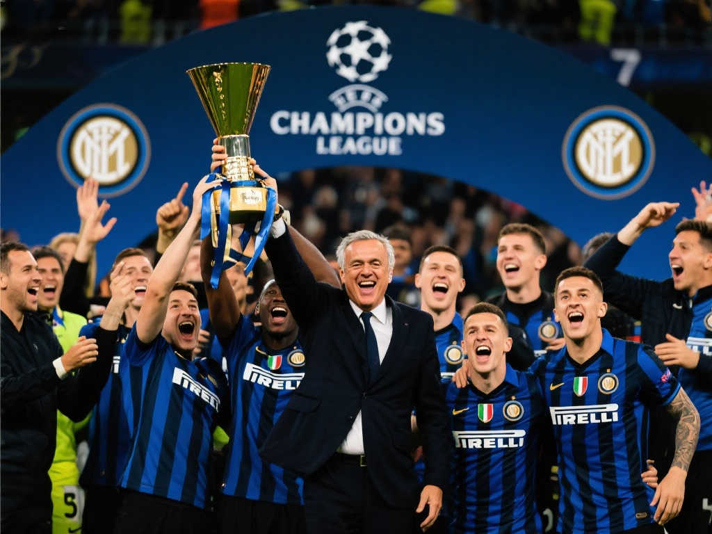 国米强势回归!时隔2年再战欧冠决赛,剑指队史第四冠 国米强势回归!时隔2年再战欧冠决赛,剑指队史第四冠